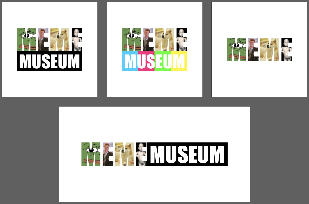 Logo du musé fictif Meme Museum